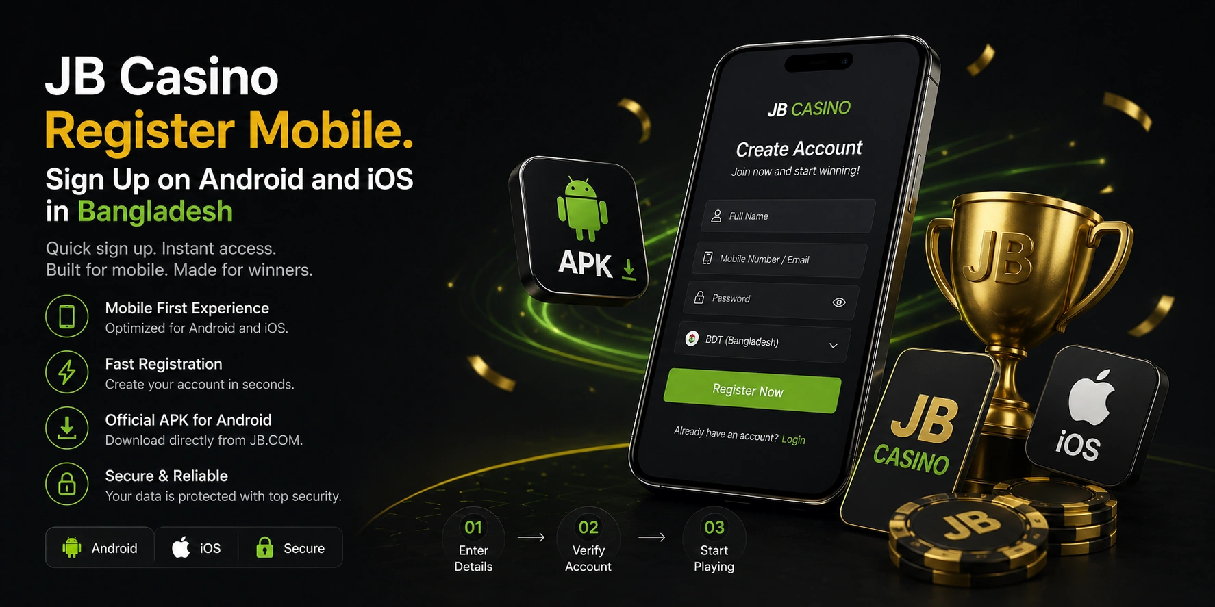 What data JB.COM collects from Bangladesh users during verification